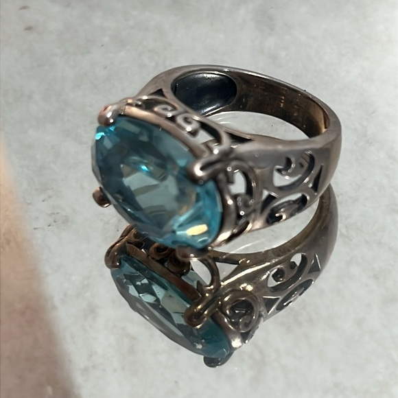 Silpada blue cove ring in size 7 - Picture 2 of 7